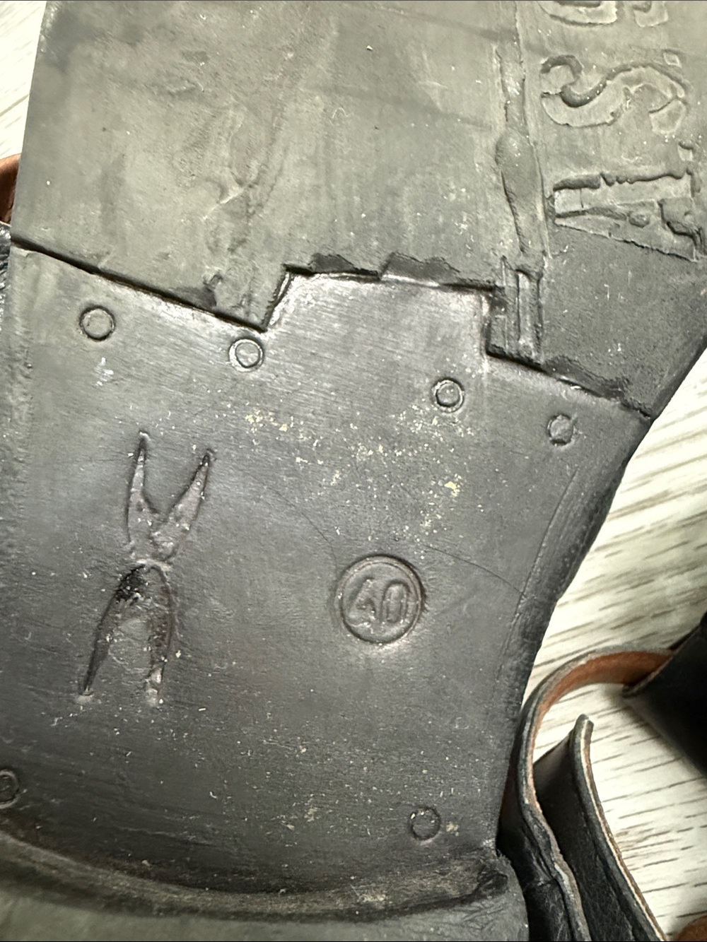 A.S. 98 Leather Sandals - Picture 7 of 9